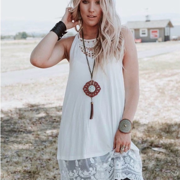 Three Bird Nest Other - Three Bird Nest Ivory Prima Hem Slip Lace -Small